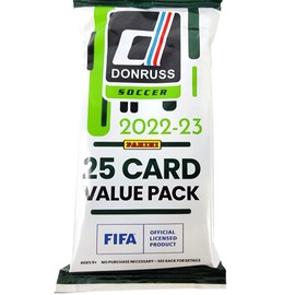 2022/23 Donruss Soccer 25-Card Jumbo Pack + Supplies Kit! STREETCARDS!