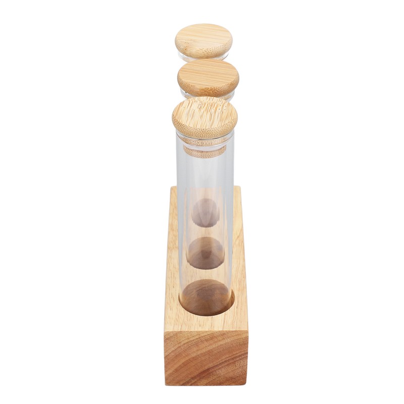 Coffee Bean Jars Canisters Coffee Storage Containers with Solid Wood