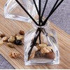 NATUWORLD 1PCS 100ml/3.4oz Empty Refillable Clear Glass Diffuser Bottles Fragrance