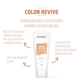 Goldwell Dualsenses Color Revive Colour Conditioner Warm Dark Blonde for All Blonde Tones 200ml