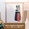 ZEDODIER Scarf Organizer Scarf Hanger for Closet, 2 Pack Rotatable