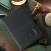 DONGKER Golf Scorecard Holder, Leather Golf Score Card Wallet with