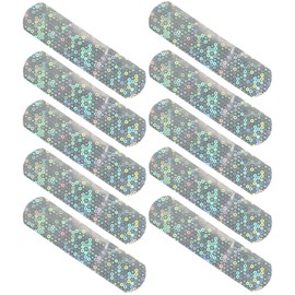 Healvian 10pcs Glitter Cartoon Design Protective Patches for All Ages Travel-friendly Care