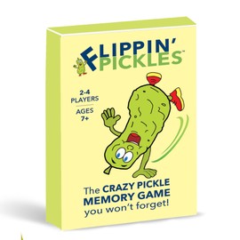 Pickle Everything – Flippin’ Pickles – A Dill-ightfully Fun Matching Card Game for Kids & Adults! Fast-Paced for 2-4 Players, Ages 7+, Perfect for Family Game Night, Travel & Party Play
