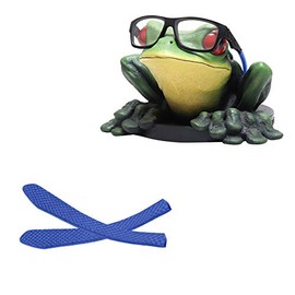 Acefrog Replacement Rubber Ear Socks for Oakley Jupiter Squared Sunglasses, blue