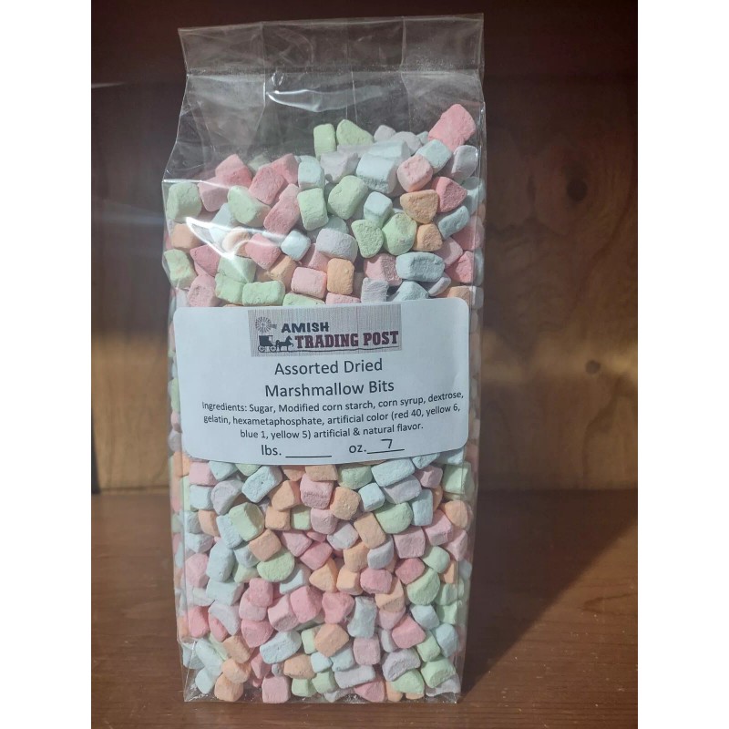 Amish Trading Post Marshmallow Bits 7 oz.