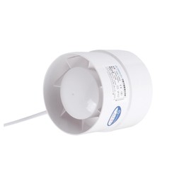 Housoutil 4 Circular Exhaust Fan Duct Ventilation Fan for Bathroom Kitchen Toilet Pvc Duct Compatibility