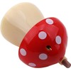 DPWOUM Push Toothpick Dispenser, Automatic Cute Mushroom Toothpick Holder Portable