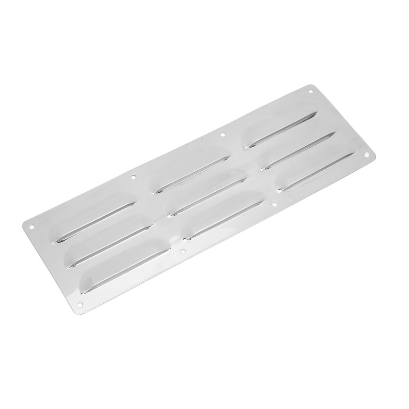 Air Vent Louver Grill Cover Stainless Steel Louver Ventilation Replacement