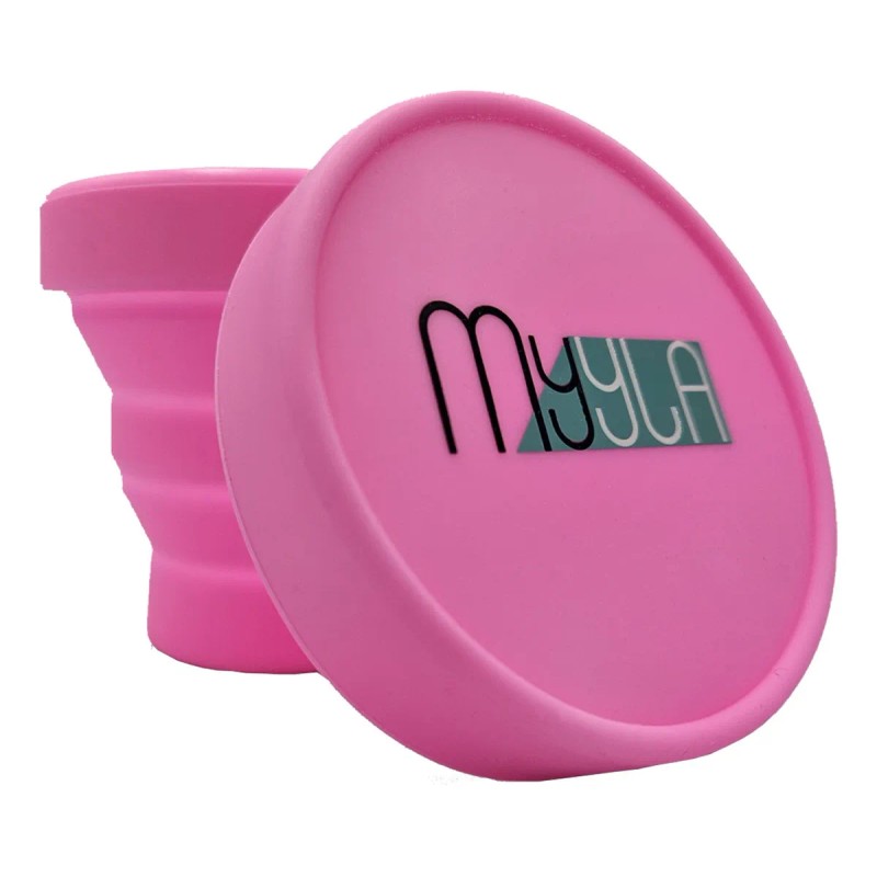Set De 3 Copas Menstruales Myyla Cup + Vaso +