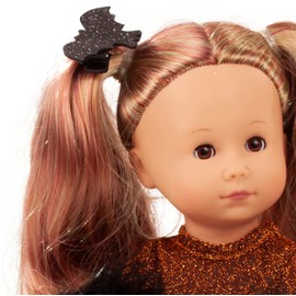 Götz 2113038 Just Like Me Lucia Magic Witch Doll 27 cm Tall Standing Doll with Long Blonde Red Highlighted Hair Brown Sleeping Eyes in a 6-Piece Set