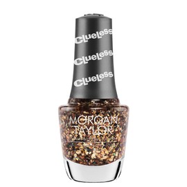 Morgan Taylor Nail Lacquer Summer Collection (Two Snaps For You) Gold Professional, Vibrant, Chip-Resistant, Fast-Drying, Long-Lasting, High-Shine, 0.5 ounce