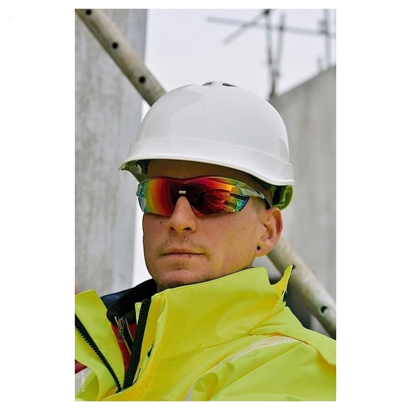 MSA V-Gard Helmets EN397 Construction Work Helmets in Various Colours