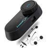 FreedConn Motorcycle Helmet Bluetooth Headset,TCOM VB with Music Sharing 2-Riders