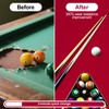 STRONGBERRY Pre-Cut Pool Table Felt Replacement Kit - 8ft Billiard