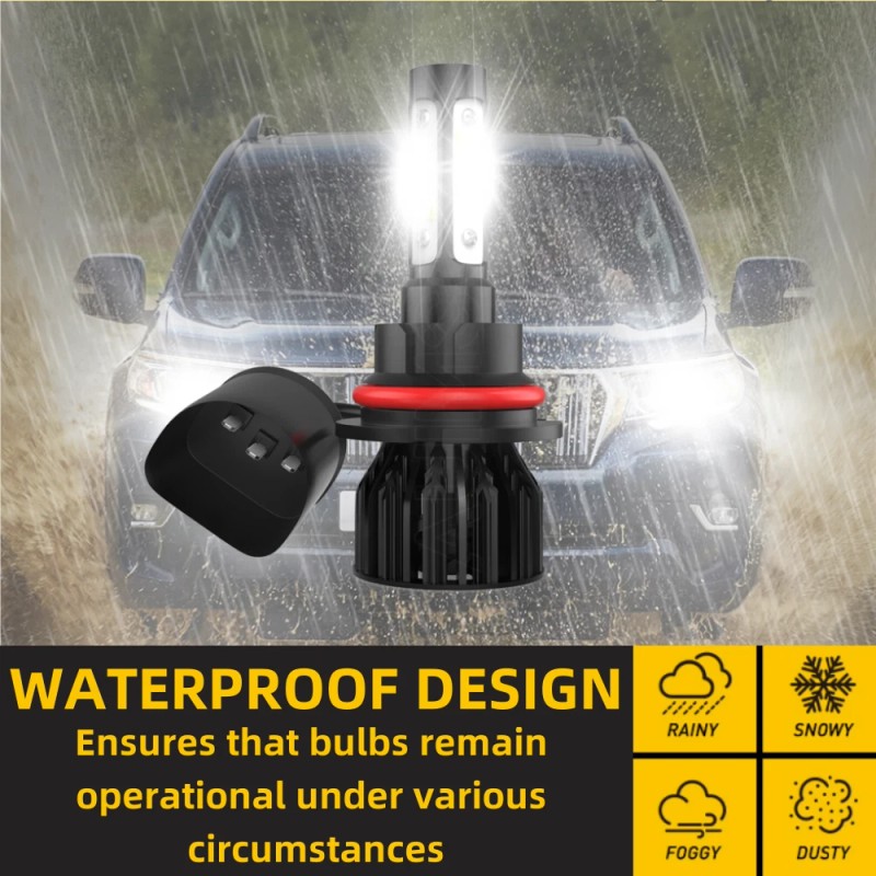 AUIMSOCO 9007 HB5 LED Headlight Bulb Conversion Kit High Low