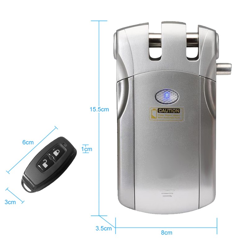 Splenssy WF-018 Wireless Remote Control Lock, Intelligent Security Keyless Door