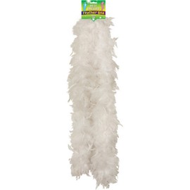 FEATHER BOA 150CM WHITE