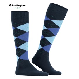 Burlington Men's Knee Socks, Blue (Marine 6121)