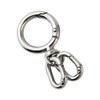 FUSSED Keychain, Carabiner, Stylish, Keychain, Frosted Surface, Lost Prevention, Easy