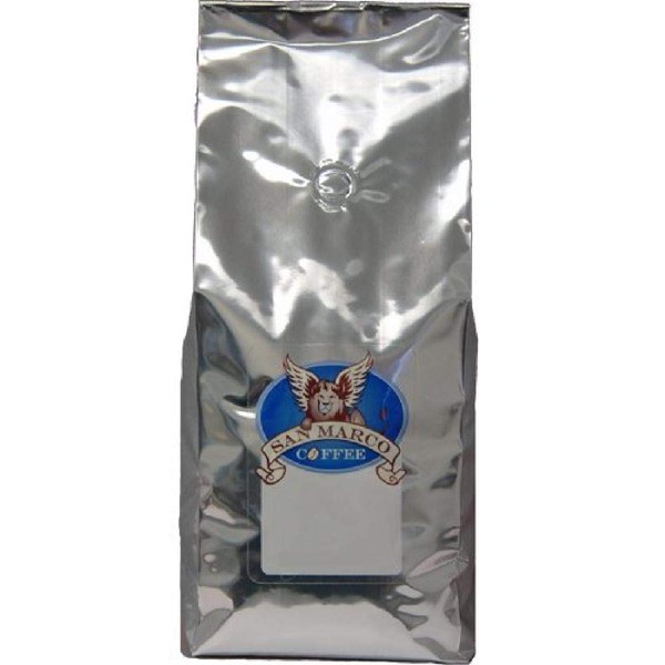 San Marco Coffee Flavored Ground Coffee, Peaches and Cream, 2 Pound