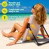 Sliner 2 Pcs Foldable Poolside Chairs for Adults, Portable Beach