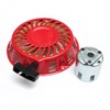OxoxO pull starter recoil cover with flange cup, for Honda