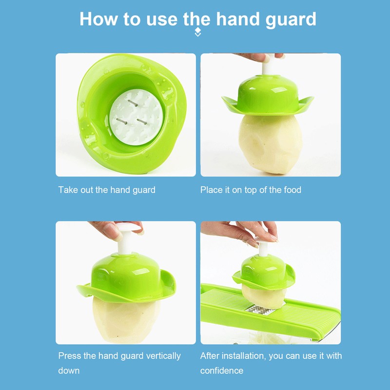 Vegetable Cutter Manual Potato Chopper Vegetable Grater Fruit Food Slice