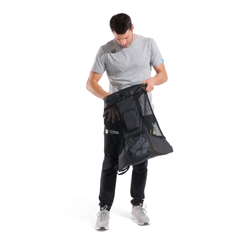 Arena All Set Swim Sack Mesh Bag Pool Beach Gear