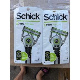 Schick 4 packs Schick Xtreme3 Pivot Ball Disposable Razors Brand New Sealed