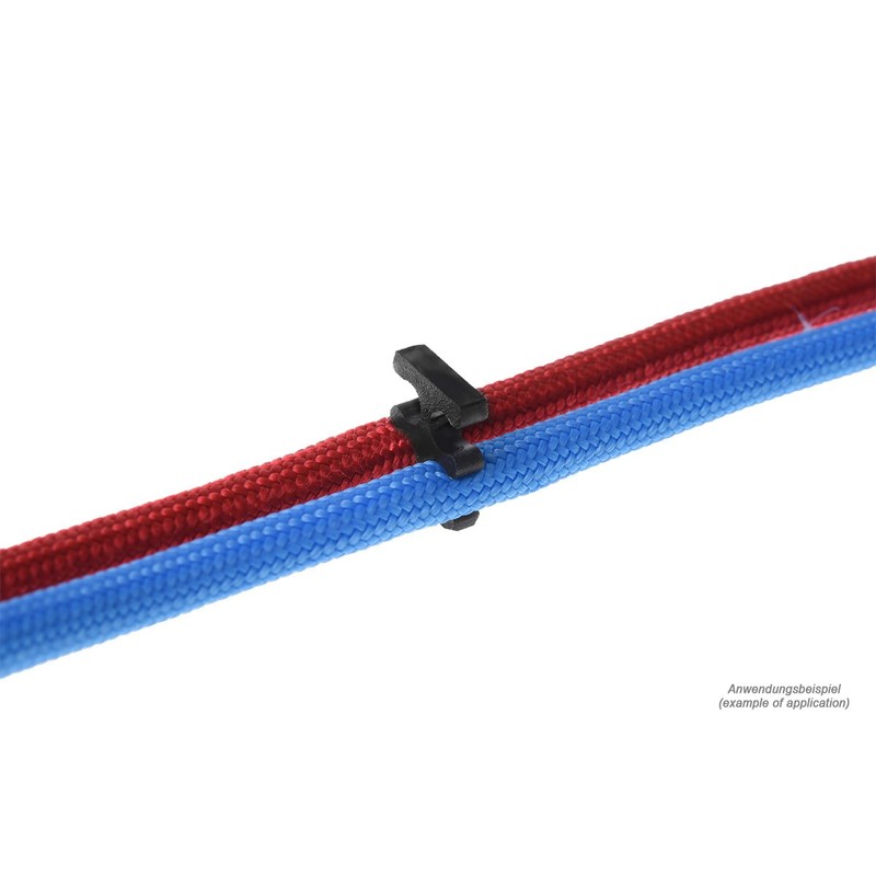 Alphacool 24751 Eiskamm X4-3mm black - 4 pcs Modding Eiskamm