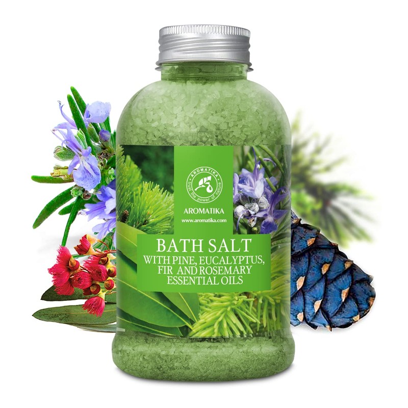 Sea Salt Bath 600 g with Pine - Eucalyptus -