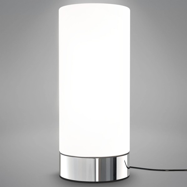 B.K.Licht Table Lamp Bedside Table Lamp for Bedroom Touch Sensor