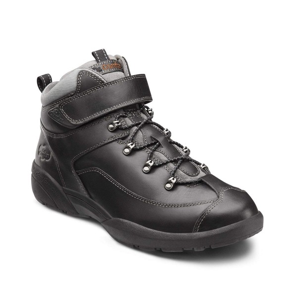 Dr. Comfort Ranger Men's Therapeutic Diabetic Extra Depth Hiking Boot: Black 12 Wide (E/2E) Lace