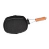Frying Pan Outdoor Household Folding Beech Handle Energy Saving Non
