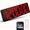 TXL 17.2" Bluetooth Digital Wall Clock with Seconds, Large Countdown