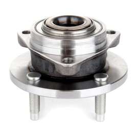 BFOIRAE Wheel Hub and Bearing Assembly Front Side Steel 4 Lugs for Chevy for Cobalt 2005-2010,for Pontiac for G5 2007-2010 for Pursuit 2005-2006,for Saturn for Ion 2003-2007 22667147 HA590069