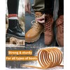 Handshop 2 Pairs Round Boots Shoelaces 3.5 MM Athletic Replacement
