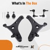 maXpeedingrods 4Pc Front Lower Control Arm Kit for Subaru Forester