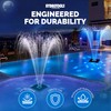 SWIMLINE HYDROTOOLS Floating Pool Fountain – Soothing Water Feature for