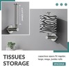 Vertical Toilet Paper Holder, Aomasi SUS304 Stainless Steel Toilet Tissue