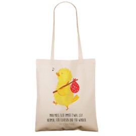 Mr. & Mrs. Panda Tote Bag Chick Hiking Gift Bag Time Jute Bag Easter Shopping Bag Easter Decoration Easter Gifts Shopping Bag Easter Bunny Easter Egg Jute Bag, White, Hand Drawn