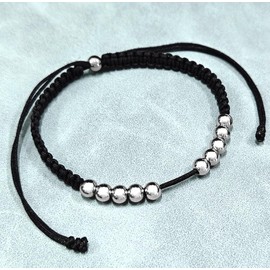 YOTHIWAD Golf Stainless Steel 10 Beads Score Counter Bracelet Golf Stroke Count Bracelet Resizable and Easy to Adjust Golf Round Scoring Tracker Durable and Stylish Golf Accessory