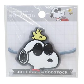 Snoopy [Hair Access] Rubber Mascot Hair Rubber/Jokool & Woodstock Peanuts