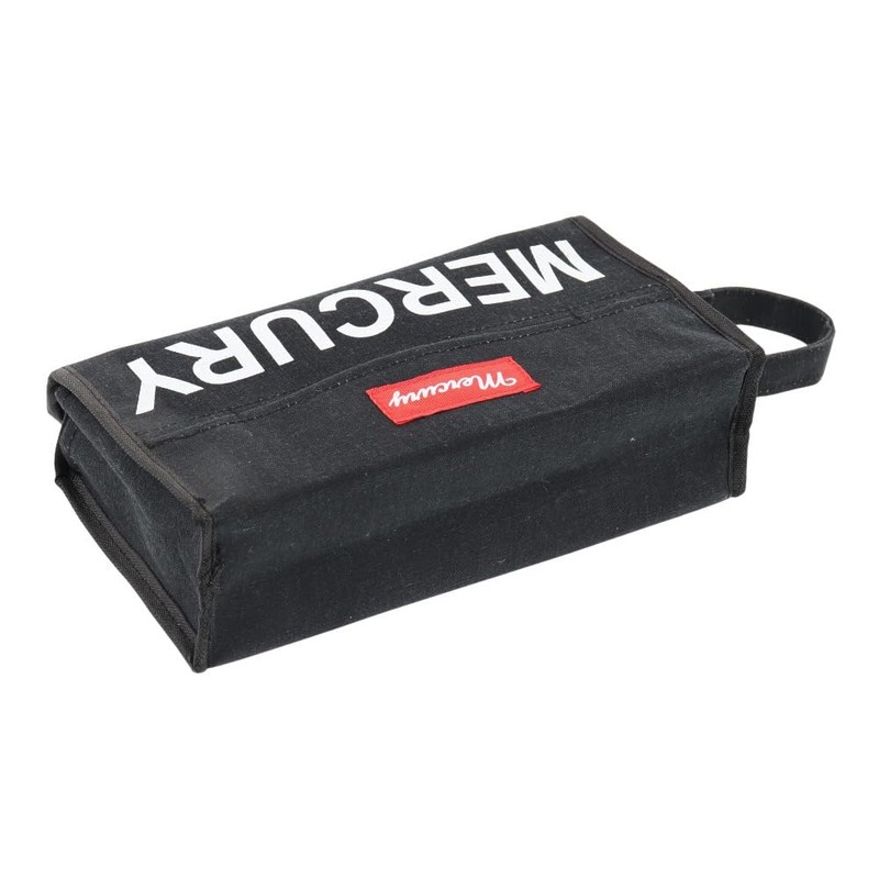 Keystone Tissue Holder Black Size:W27xD14.5xH8cm Mercury Canvas New Tissue Box