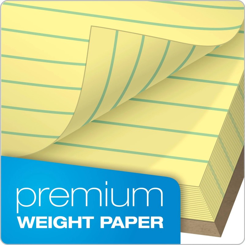 TOPS Docket Gold Writing Pads 8.5 x 11 Legal Ruled
