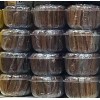 Tropical Sweets Bowl of (20) Pieces of Black Coconut Candy (Dulce de Mampostial) - Regular