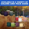 Gifts by Design Set of 8 Ceramic Campfire Mugs –