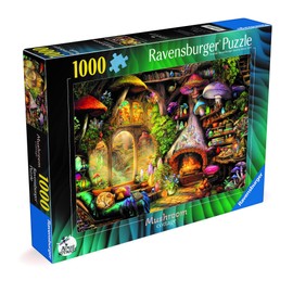 Ravensburger Mushroom Cottage 1000 Piece Jigsaw Puzzle for Adults and Kids Age 12 Years Up