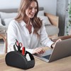 Fintie Remote Control Holder with 5 Compartments, Vegan Leather TV